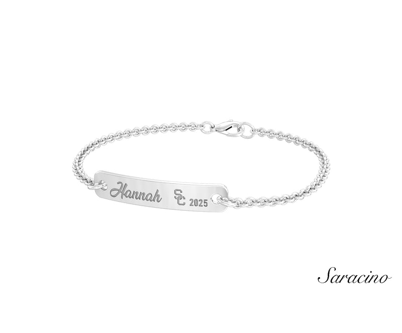 USC Graduation Tag Bracelet