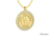 USC Diamond Graduation Pendant