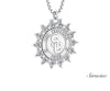 USC Marquise Diamond Graduation Pendant