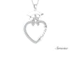 USC Diamond Heart Grad Pendant