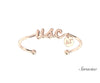 USC Delta Gamma Gold Bangle Rose