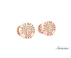 USC Graduation Cufflinks Rose Gold